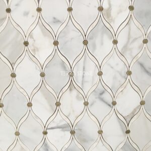 ms07 waterjet marble mosaic tile