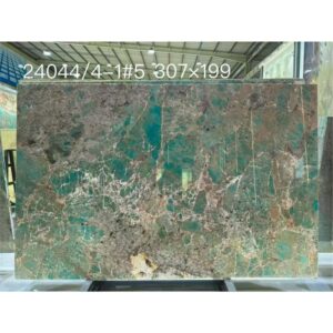 amazonite green quartzite slab