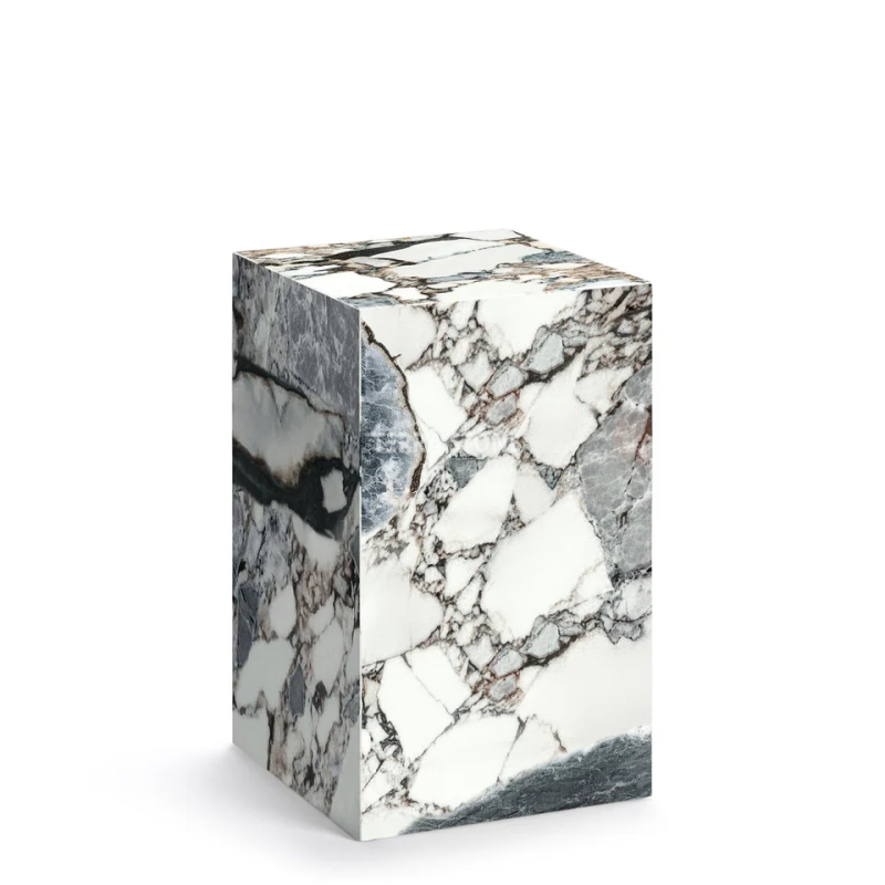 italian modellato marble plinth side table italian modellato marble plinth side table