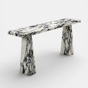 natural marble onyx console table