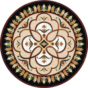 mr01 marble floor medallion