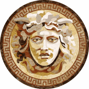 mr01 marble floor medallion