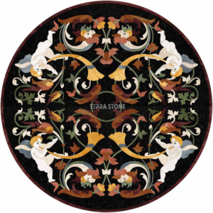 mr01 marble floor medallion