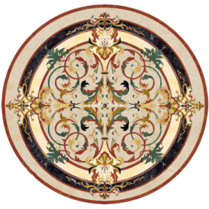 mr01 marble floor medallion