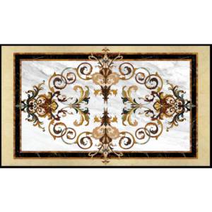 mr01 marble floor medallion