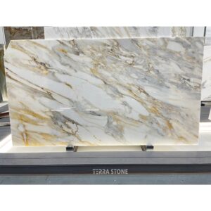 calacatta gold marble slab polished