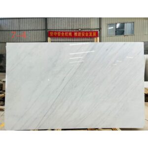 oriental white marble slab polished