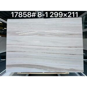 palissandro white marble slab polished