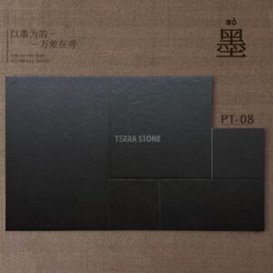 mini french pattern limestone look porcelain tile